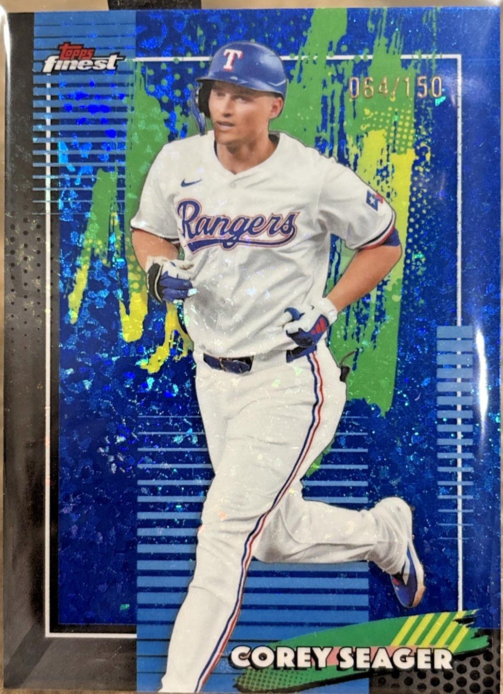 2026 Corey Seager [Blue Mini Diamond Refractor] #63