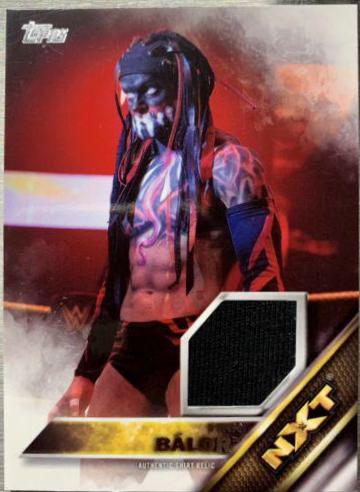 Finn Balor Wrestling Cards 2016 Topps WWE Shirt Relic