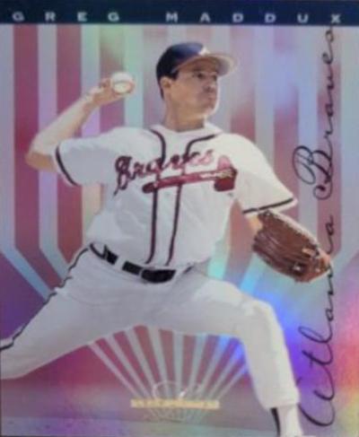 Greg Maddux #115 Baseball Cards 1995 Leaf Limited