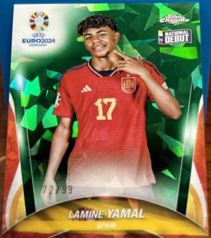 Lamine Yamal [Green Variation] #17