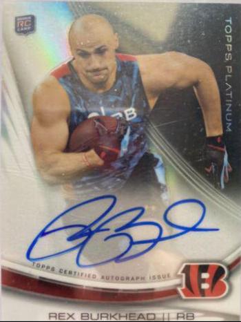 Rex Burkhead [Blue Refractor] #A-RB
