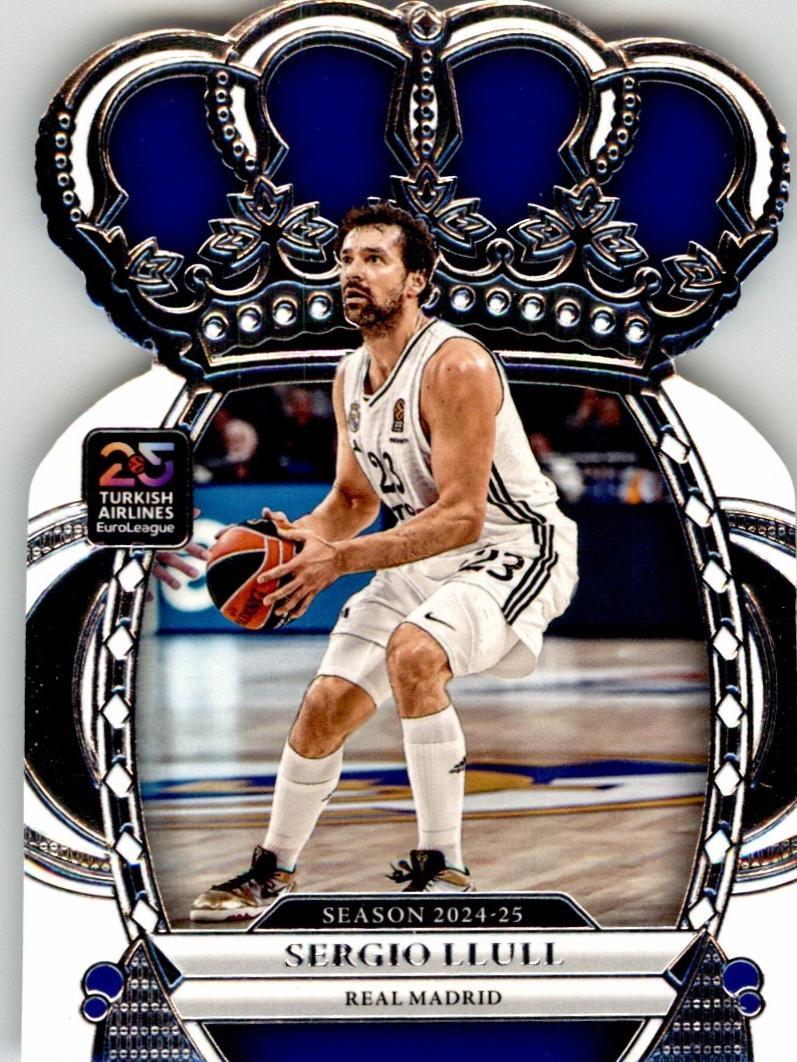 Sergio Llull #90 2024 Panini Crown Royale Euroleague Basketball