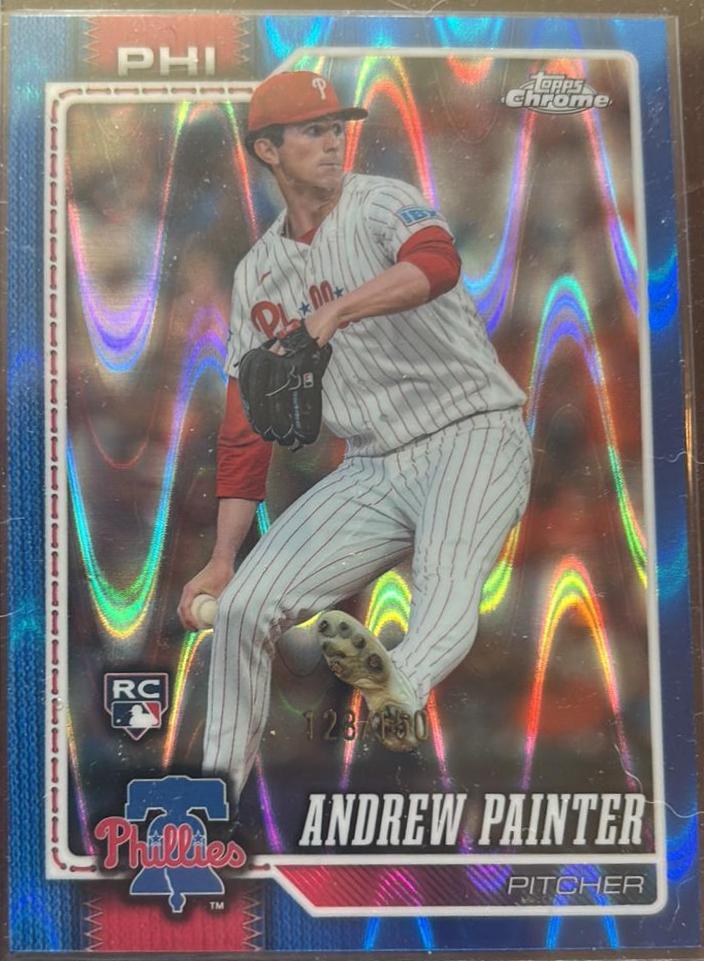 2026 Andrew Painter [Blue Wave Refractor] #160