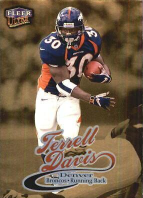 Terrell Davis #1 Football Cards 1999 Ultra
