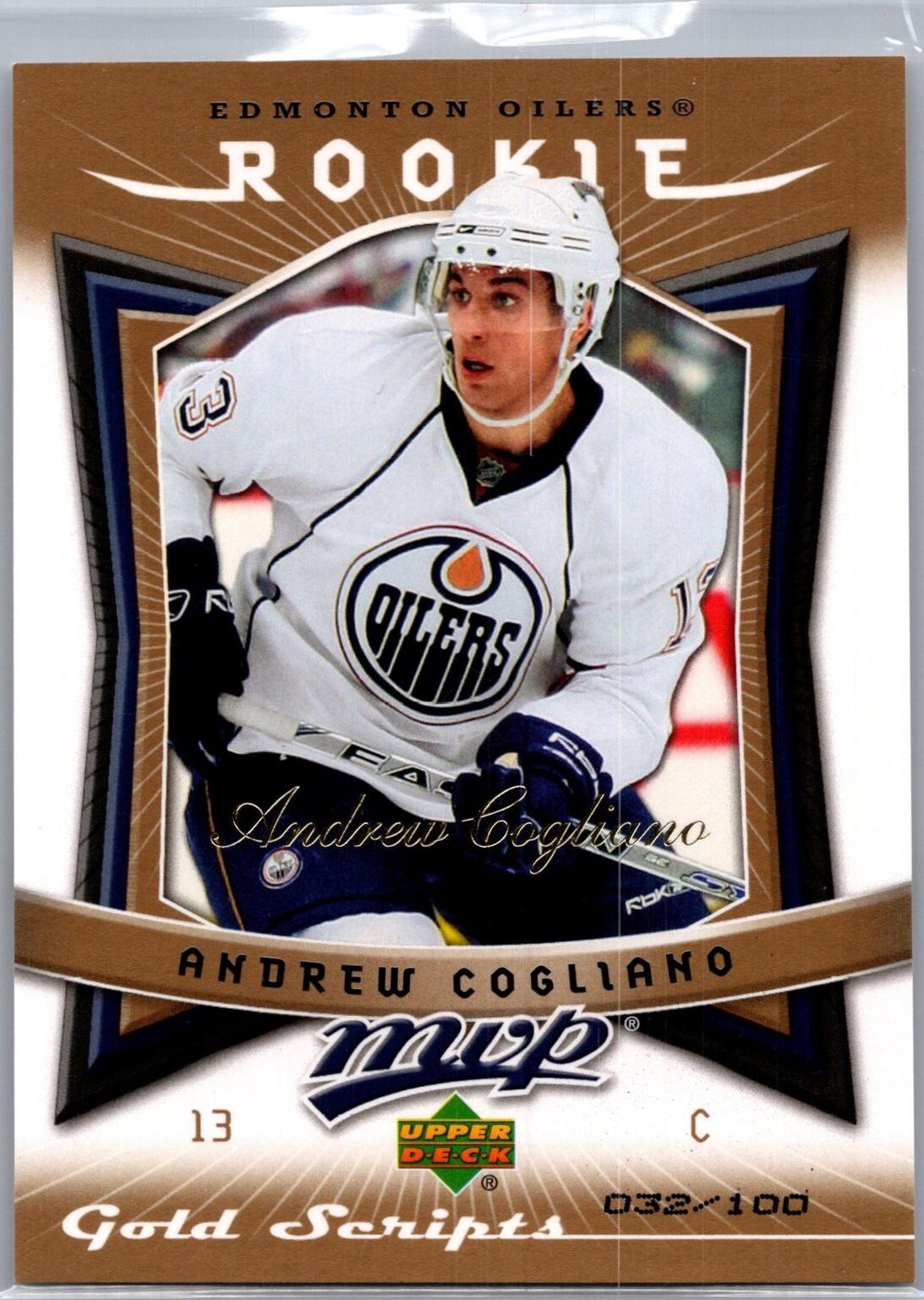 Andrew Cogliano [Gold Script] #363
