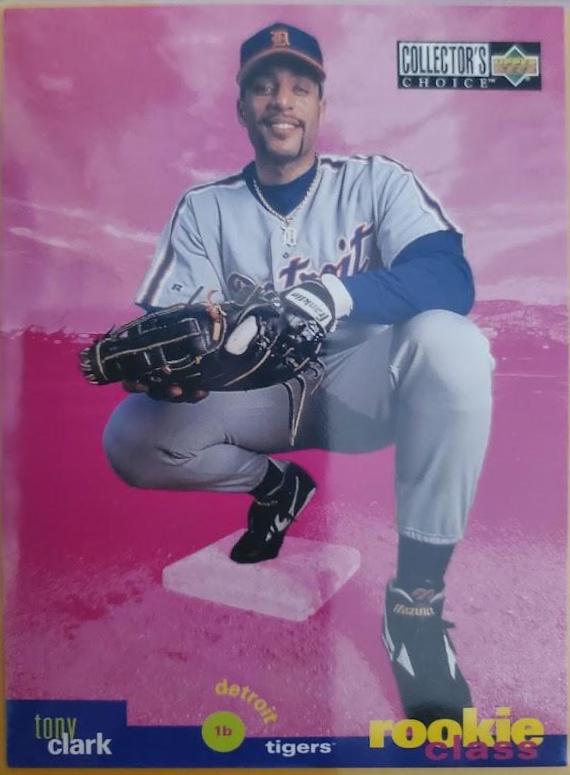 Tony Clark #16 Baseball Cards 1995 Collector's Choice