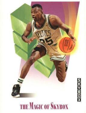 Reggie Lewis #567 Basketball Cards 1991 Skybox