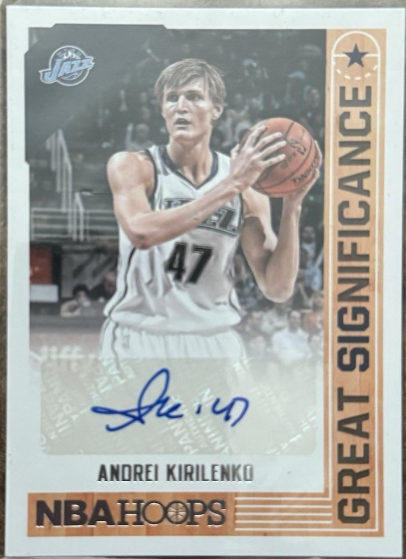 Andrei Kirilenko #GS-AKL 2017 Panini Hoops Great Significance Basketball