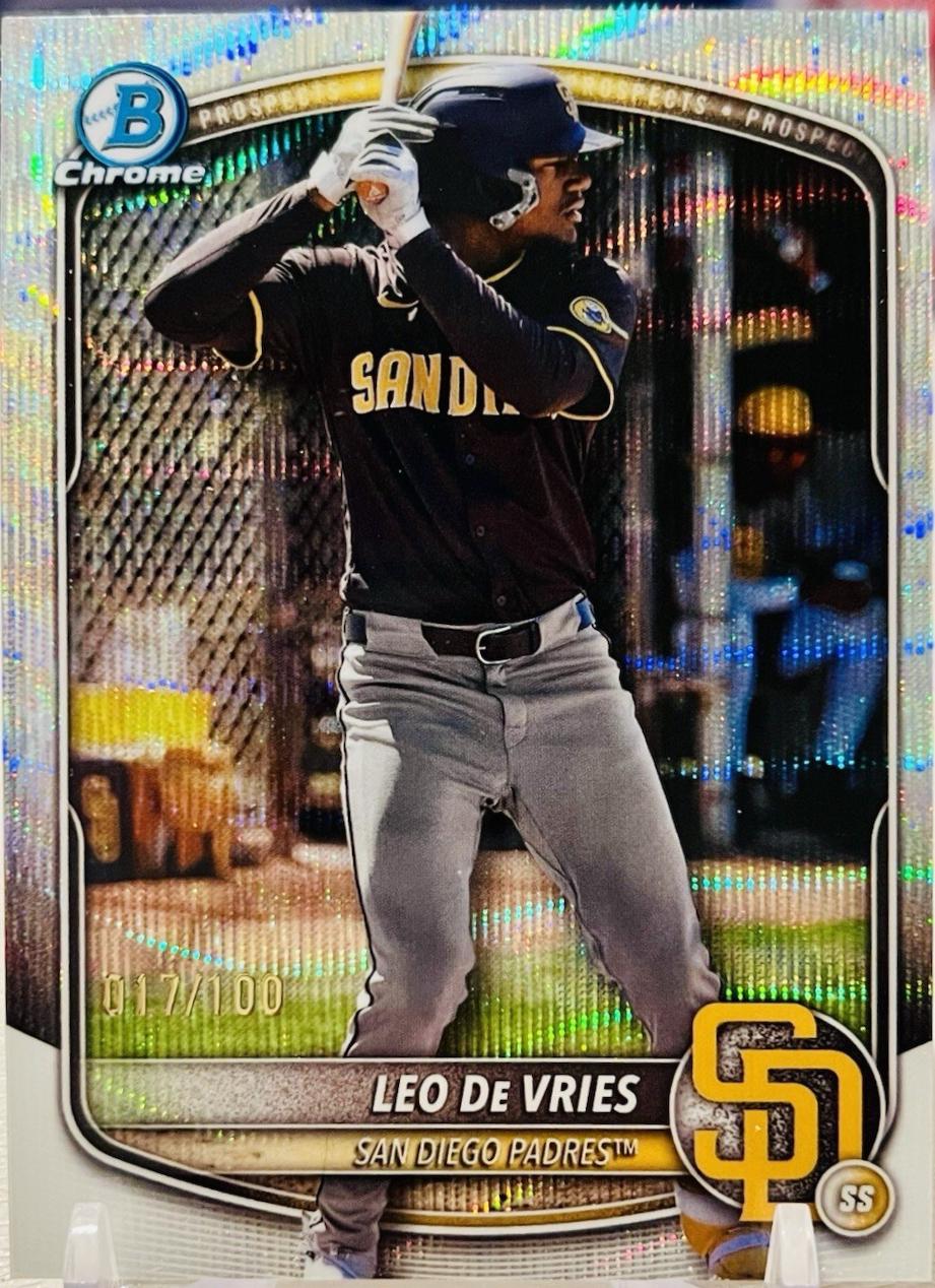 Leo De Vries [Refractor] #BCP-204 Prices | 2025 Bowman Chrome