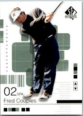Fred Couples #4 Golf Cards 2002 Upper Deck Prices