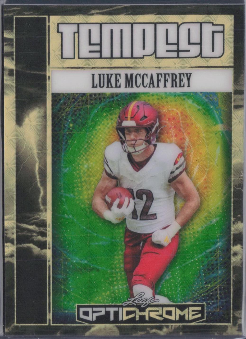 Luke McCaffrey [Super Prismatic Gold] #TB-33