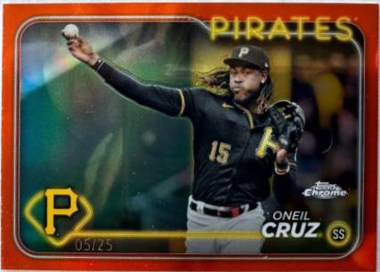 Oneil Cruz [Orange Refractor] #98