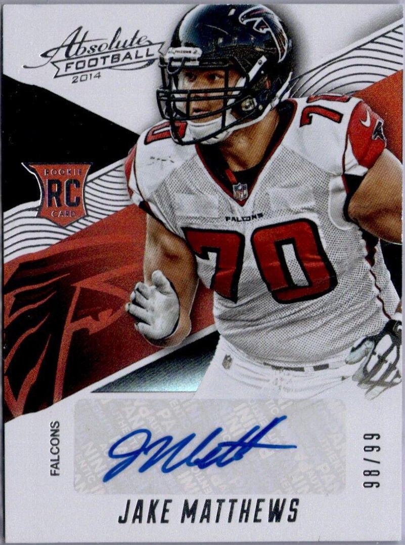 Jake Matthews [Autograph Spectrum Silver] #200