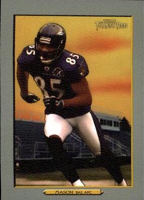 Derrick Mason #4 Football Cards 2006 Topps Turkey Red