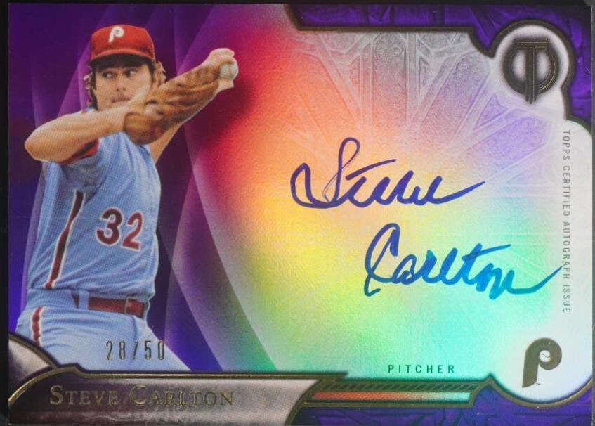 Steve Carlton [Purple] #TA-SC
