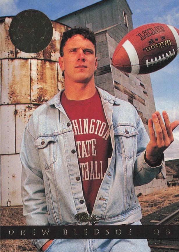 Drew Bledsoe #2 Basketball Cards 1993 Classic Four Sport