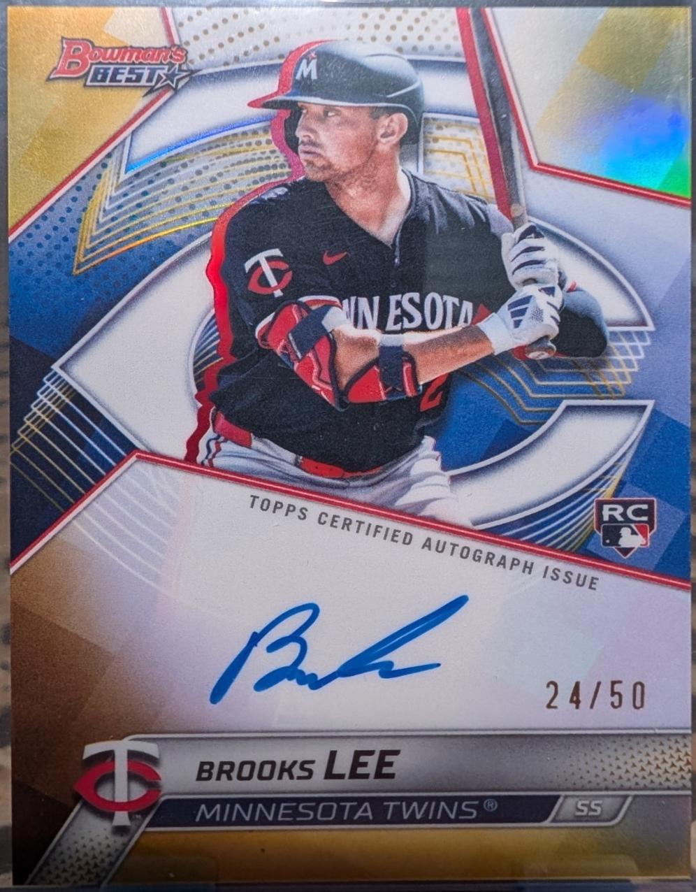 Brooks Lee [Gold Refractor] #B25-BL