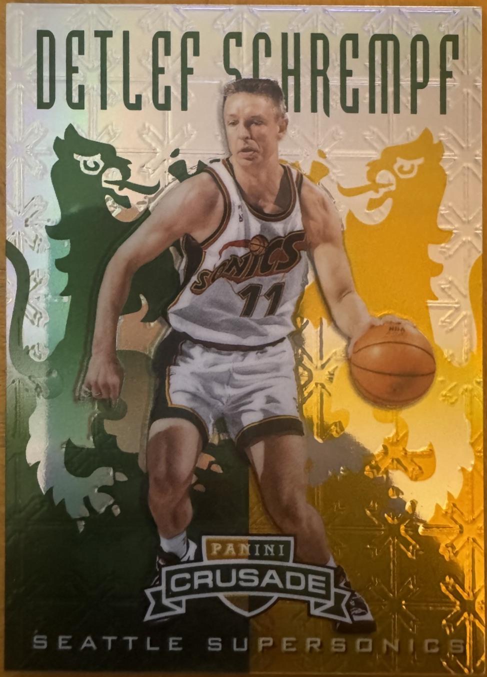Detlef Schrempf #111 2012 Panini Crusade Prizm Basketball