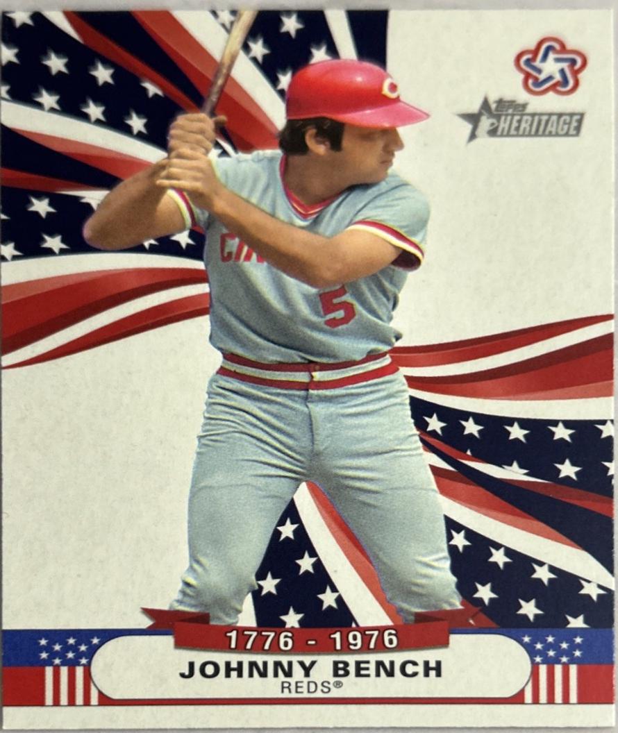 Johnny Bench #BS-1 Prices | 2025 Topps Heritage High Number