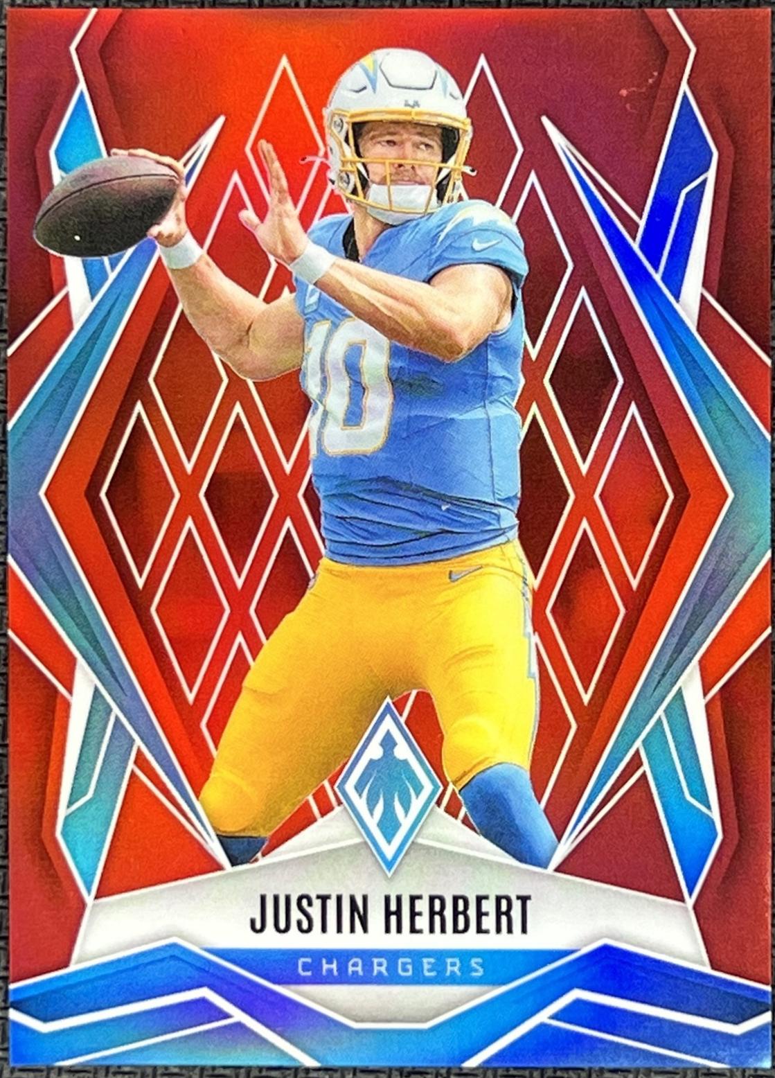 Justin Herbert [Red] #58 Prices | 2025 Panini Phoenix | Football Cards