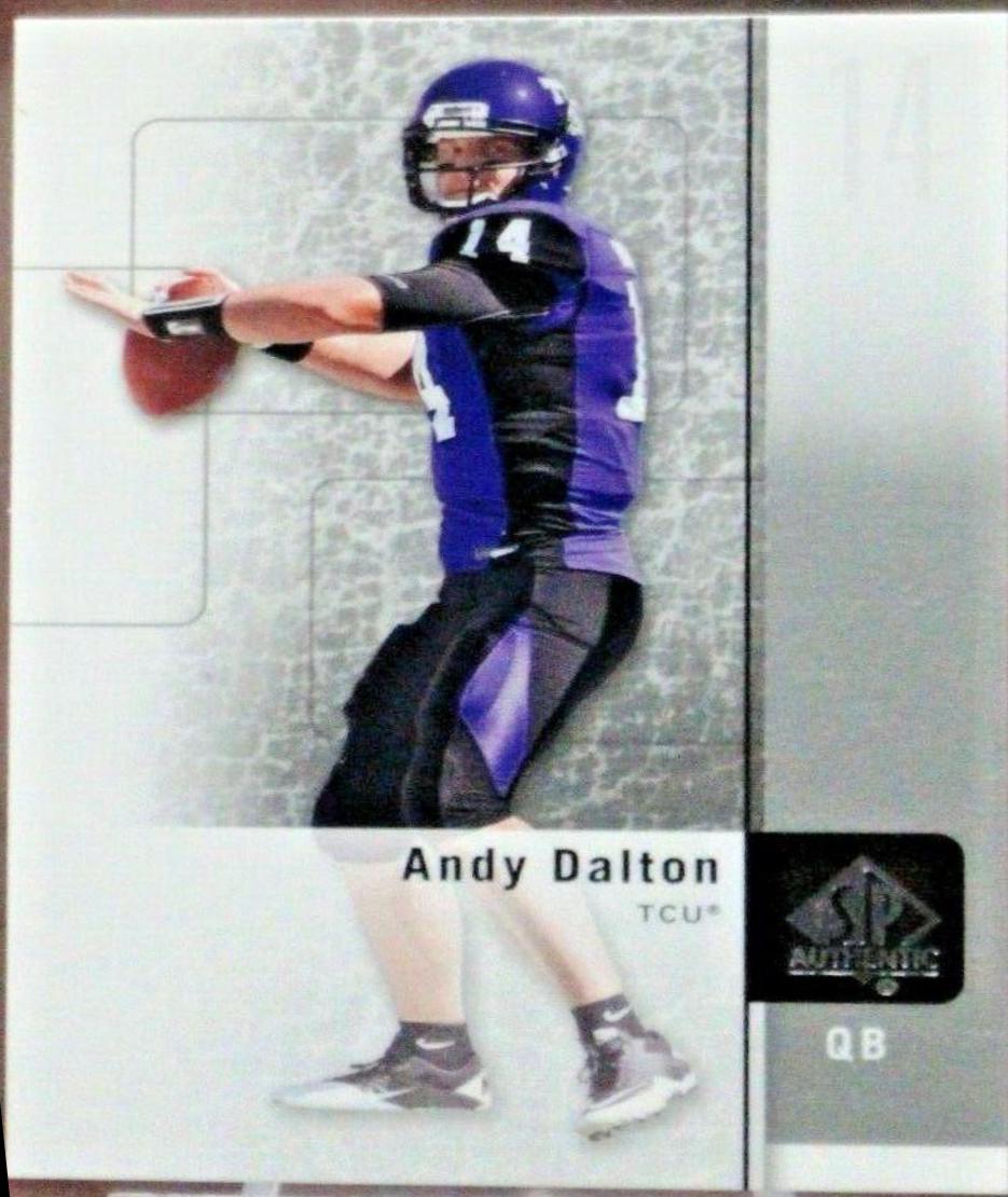 Andy Dalton #21 Football Cards 2011 SP Authentic