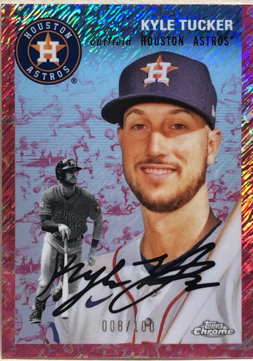 Kyle Tucker [Cream Fuchsia Lava Refractor] #263