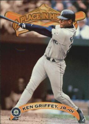 Ken Griffey Jr. #50 Baseball Cards 1998 Sports Illustrated Then & Now