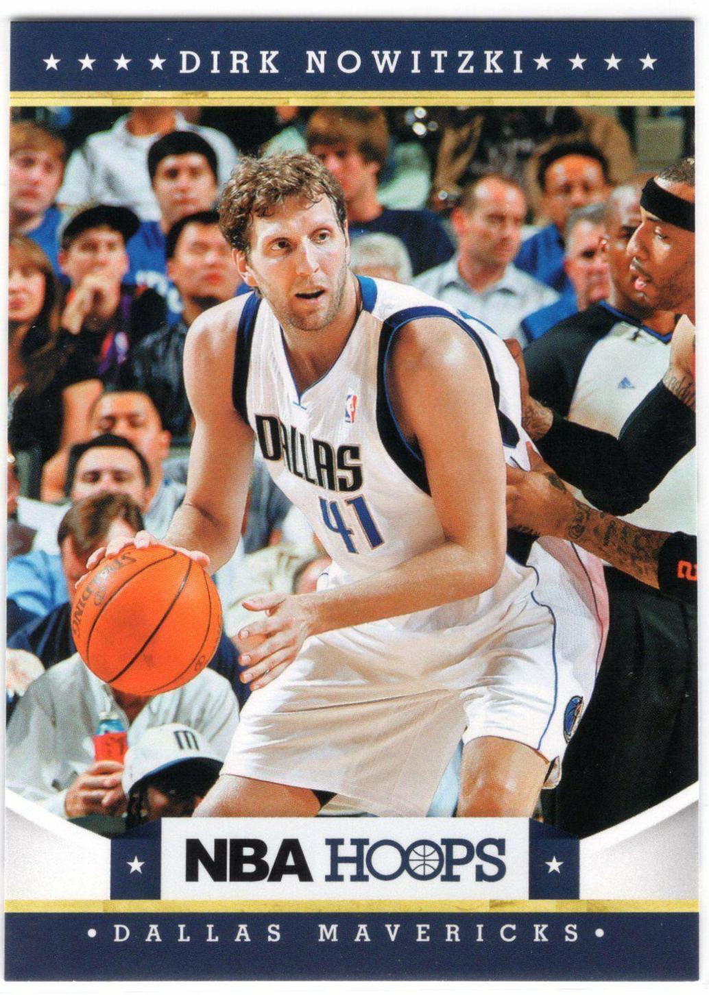 Dirk Nowitzki #37 Basketball Cards 2012 Panini Hoops