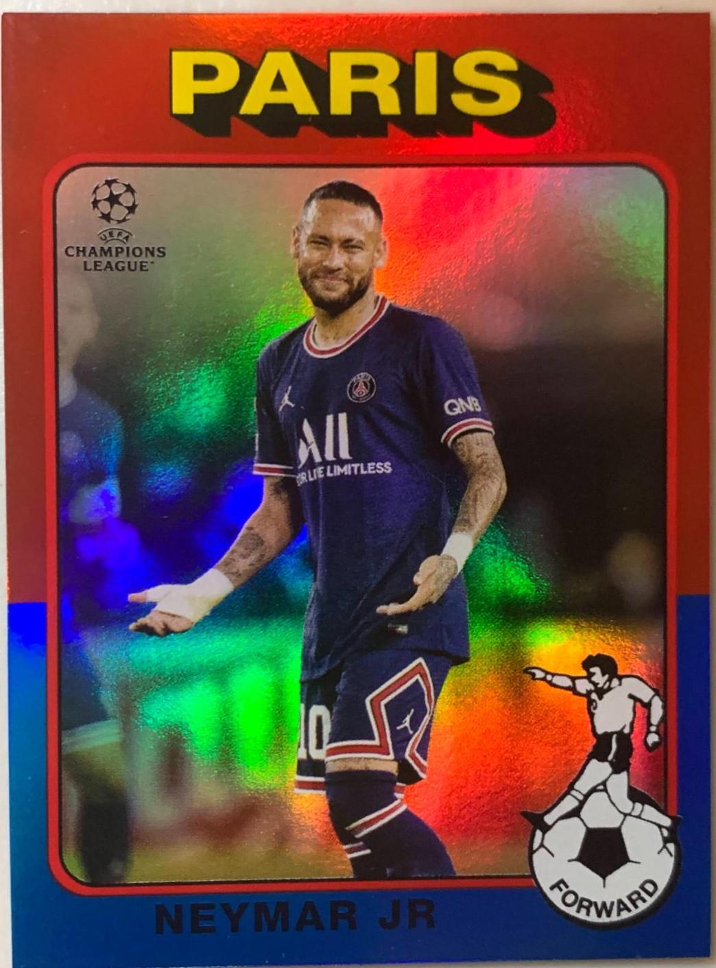 Neymar Jr [Red] #150 Prices | 2021 Topps UEFA Champions League | Soccer ...