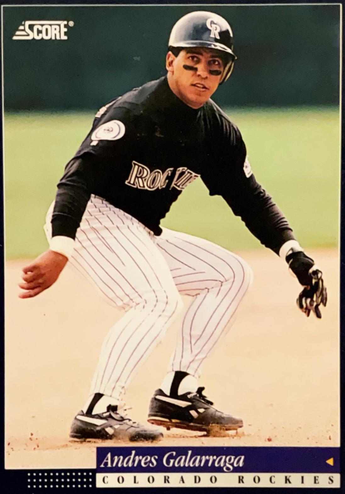 Andres Galarraga #8 Baseball Cards 1994 Score