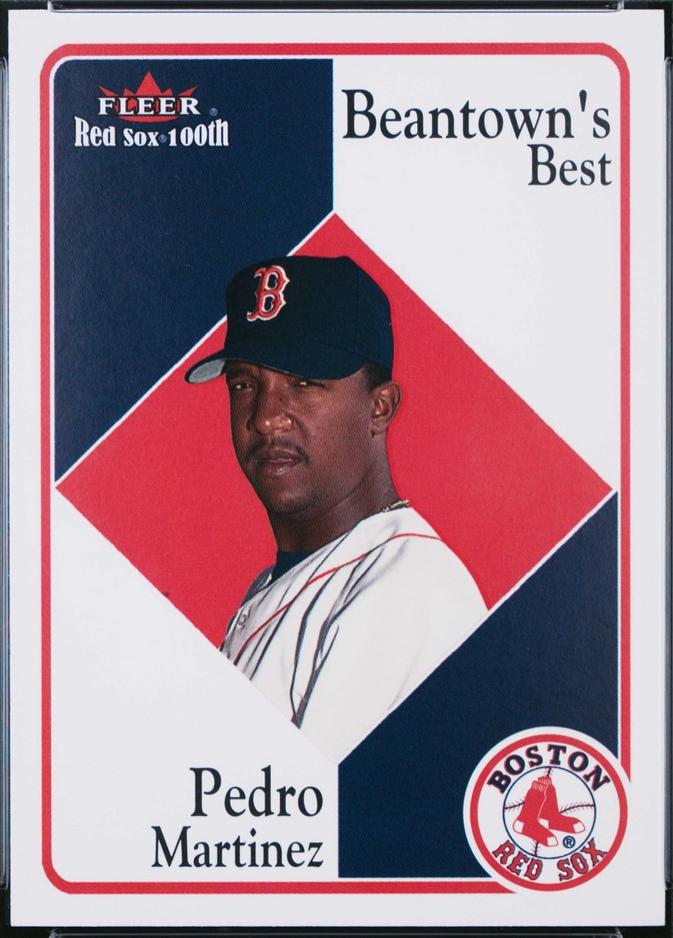 Pedro Martinez #83 Baseball Cards 2001 Fleer Boston Red Sox 100th Anniversary
