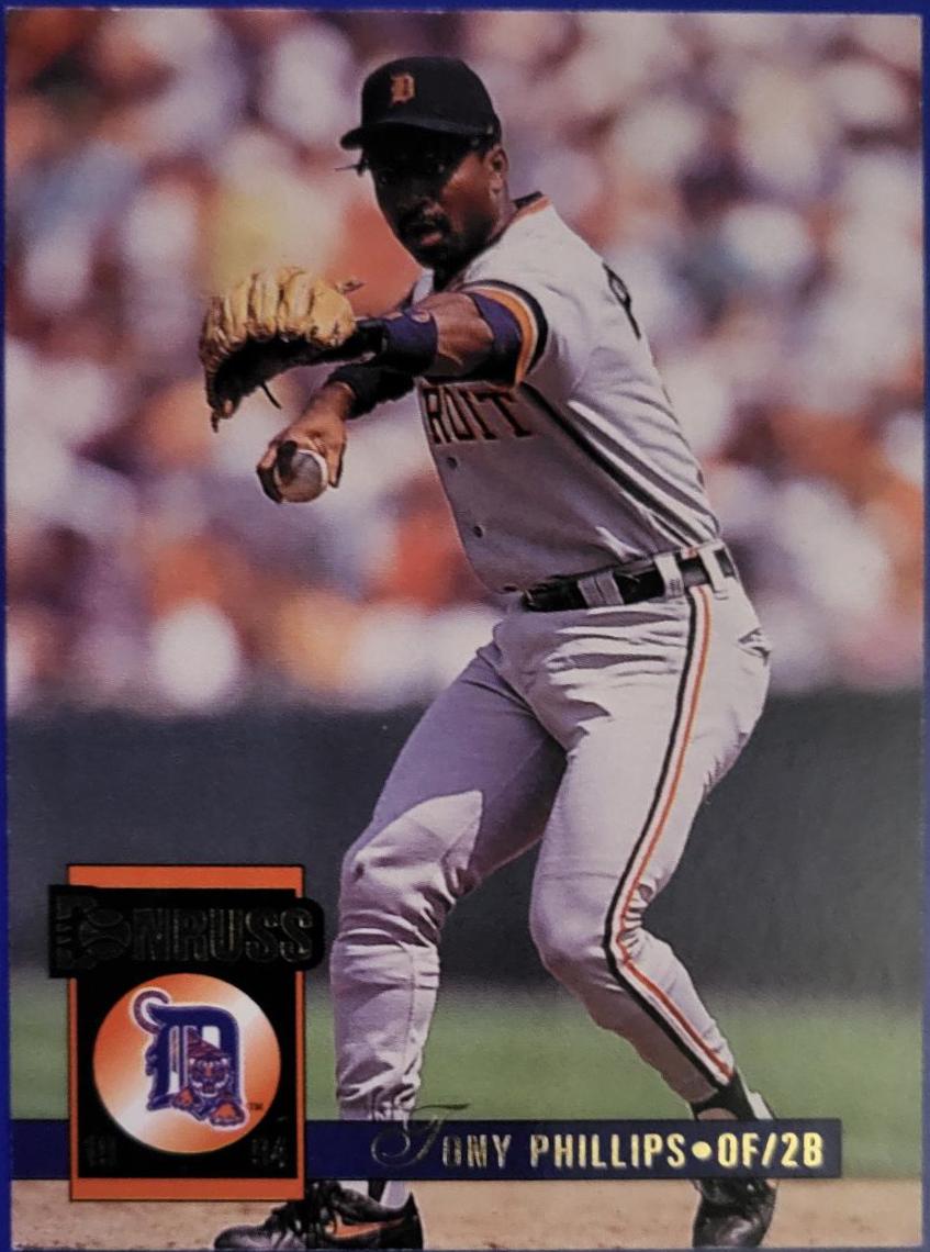 Tony Phillips #445 Baseball Cards 1994 Donruss