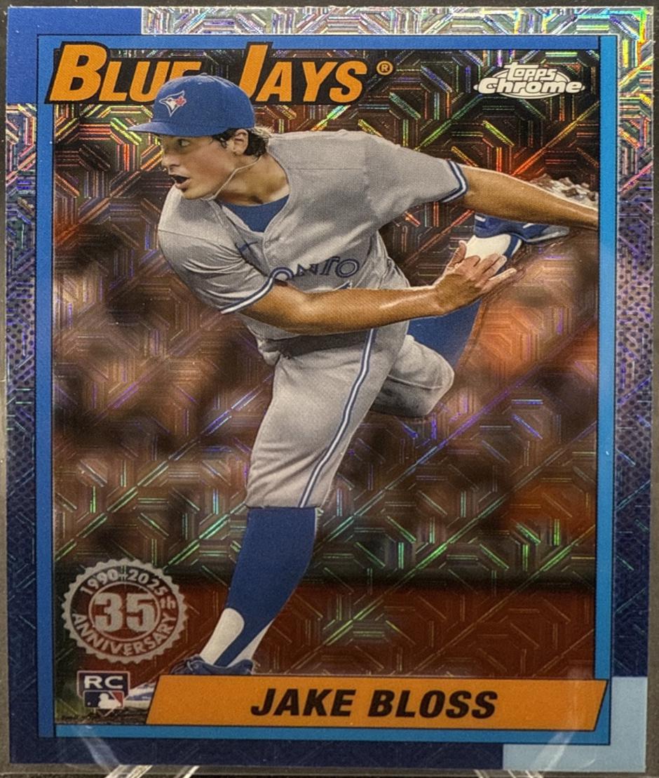 Jake Bloss #T90C-63 Baseball Cards 2025 Topps 1990 Chrome