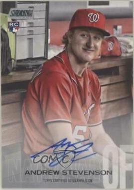 Andrew Stevenson #SCA-AST Baseball Cards 2018 Stadium Club Autographs