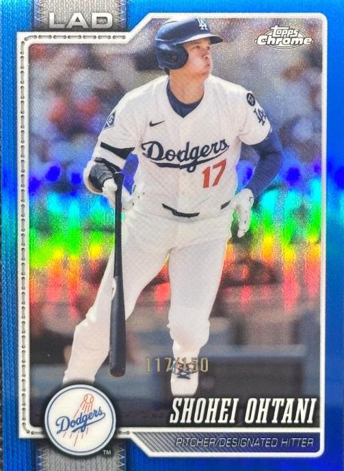 Shohei Ohtani [Blue Refractor] (2026 Topps Chrome)