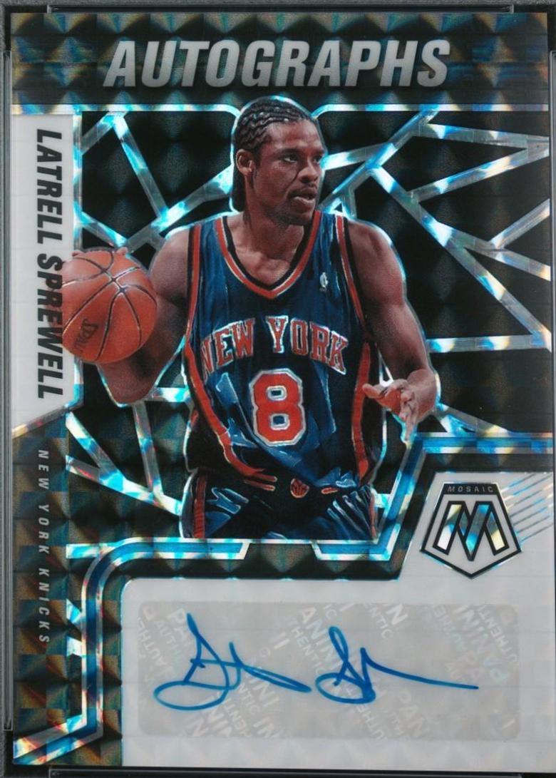 Latrell Sprewell [Black] #AM-LSW