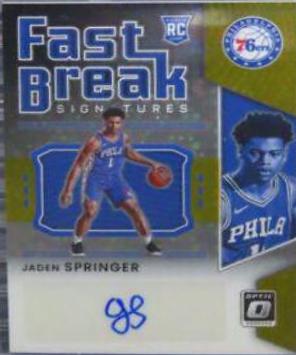 Jaden Springer [Gold] #FB-JSP