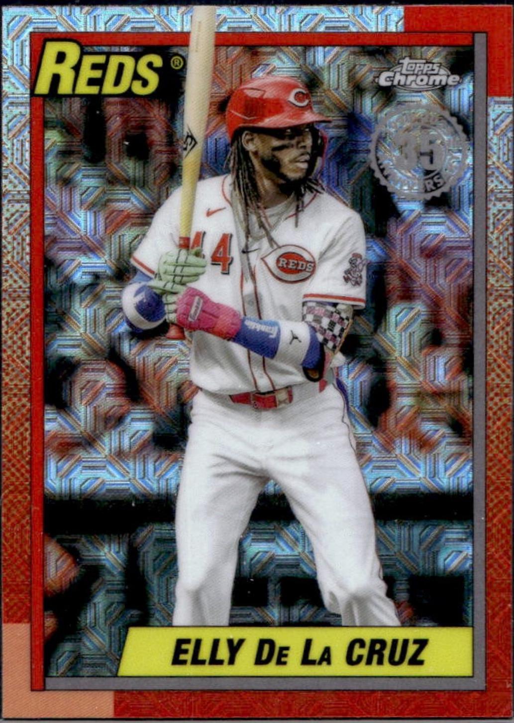 Elly De La Cruz [Refractor Autograph] #U90C-5