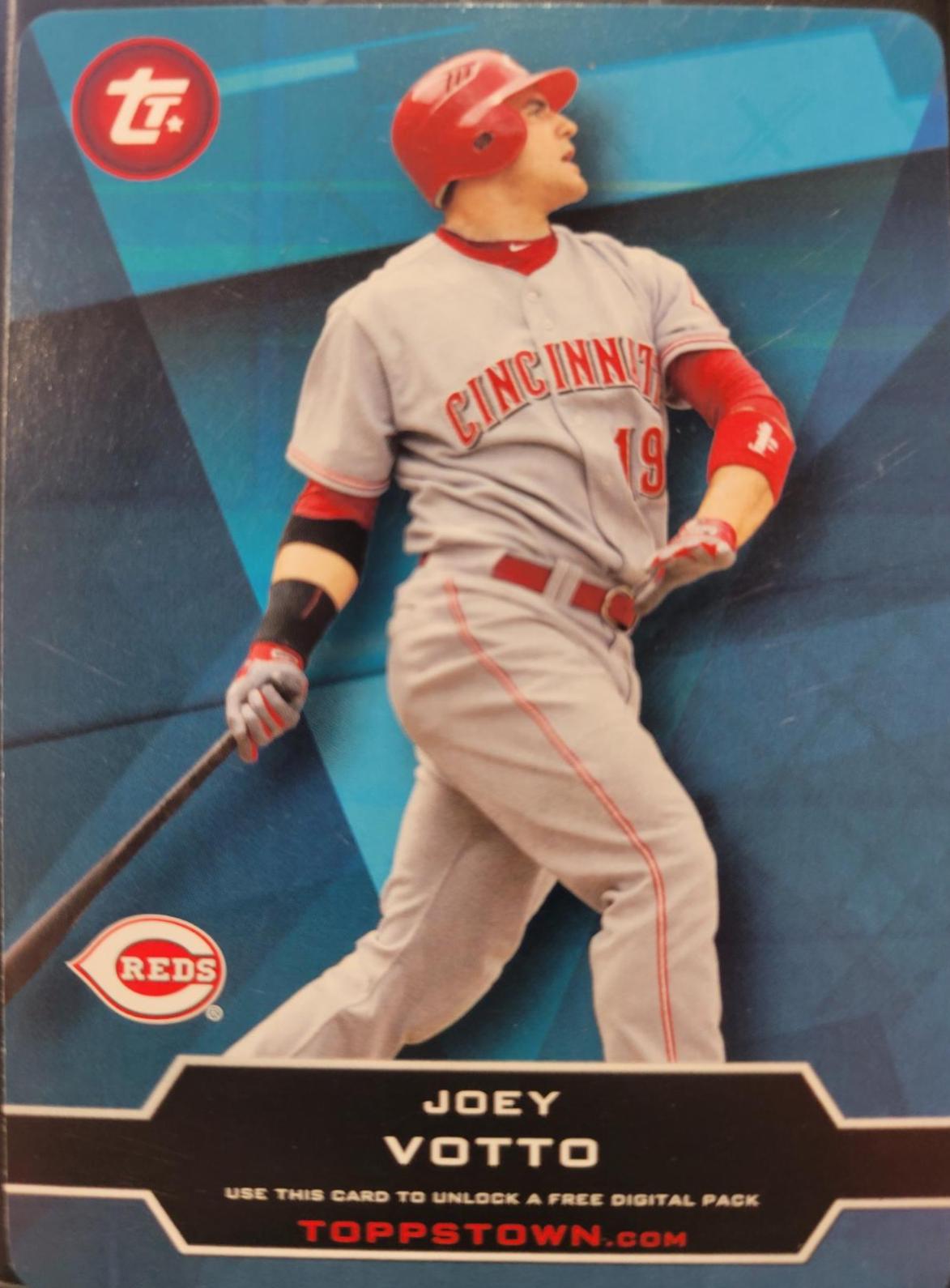 Joey Votto #TT-46 Baseball Cards 2011 Topps Toppstown