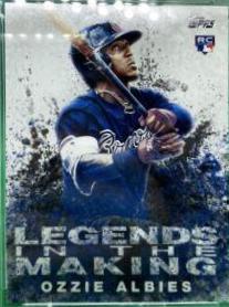 Ozzie Albies #4 Baseball Cards 2018 Topps Legends in the Making