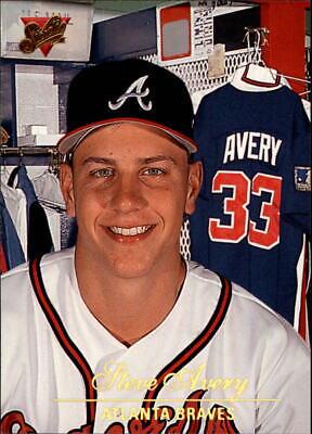 Steve Avery #33 Baseball Cards 1994 Studio