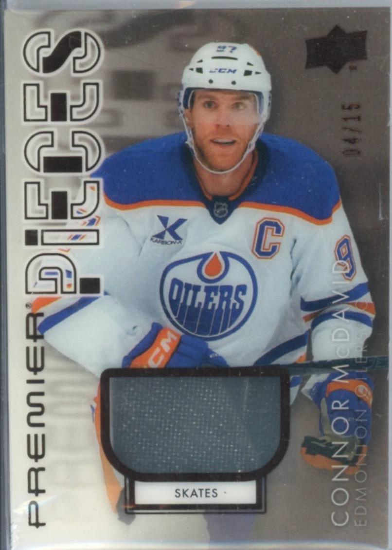 Connor McDavid #PRP-CO 2024-25 Upper Deck Premier Hockey Premier Pieces