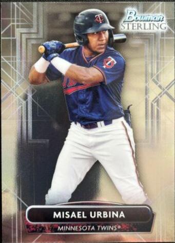 Misael Urbina #BSP-89 2022 Bowman Sterling Baseball