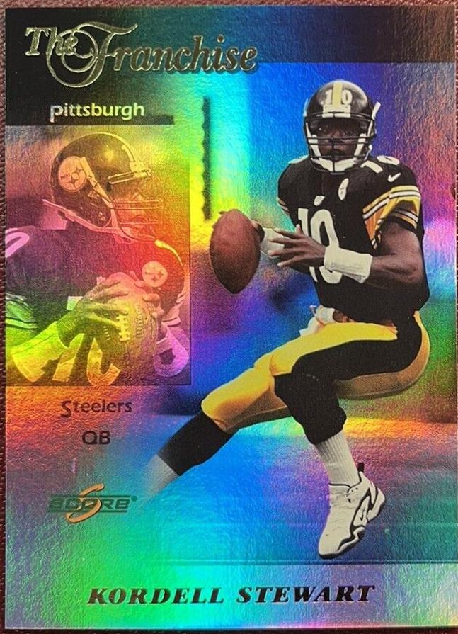 Kordell Stewart #21 Football Cards 1999 Panini Score Franchise