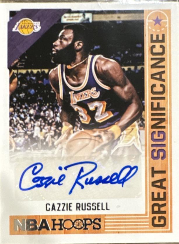 Cazzie Russell #GS-CRS 2017 Panini Hoops Great Significance Basketball