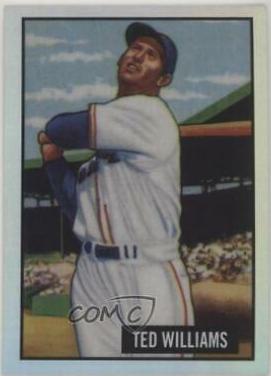 Ted Williams #2 Baseball Cards 2017 Bowman 1951 Chrome