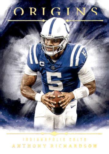 Anthony Richardson #60 Football Cards 2024 Panini Origins