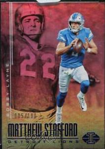 Bobby Layne, Matthew Stafford
