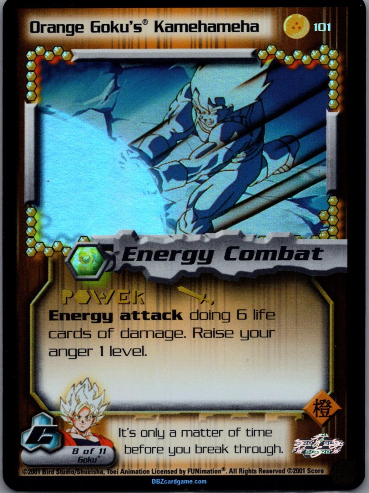 Orange Goku's Kamehameha [Foil] 101 Prices | Dragon Ball Z Cell