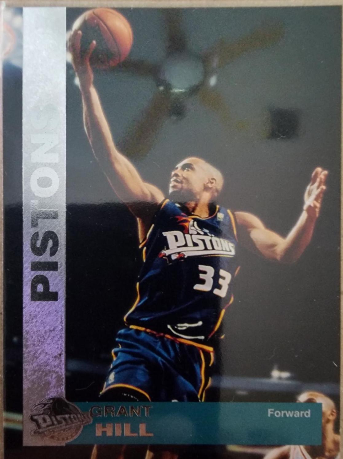 Grant Hill #1 1998 Upper Deck Hardcourt Basketball